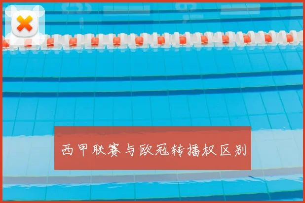 西甲联赛与欧冠转播权区别